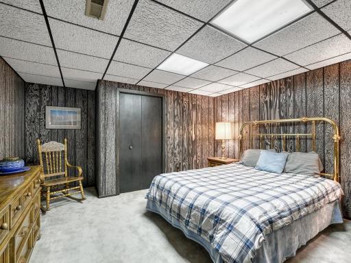 I am calling this a den, since this is a non-conforming bedroom.