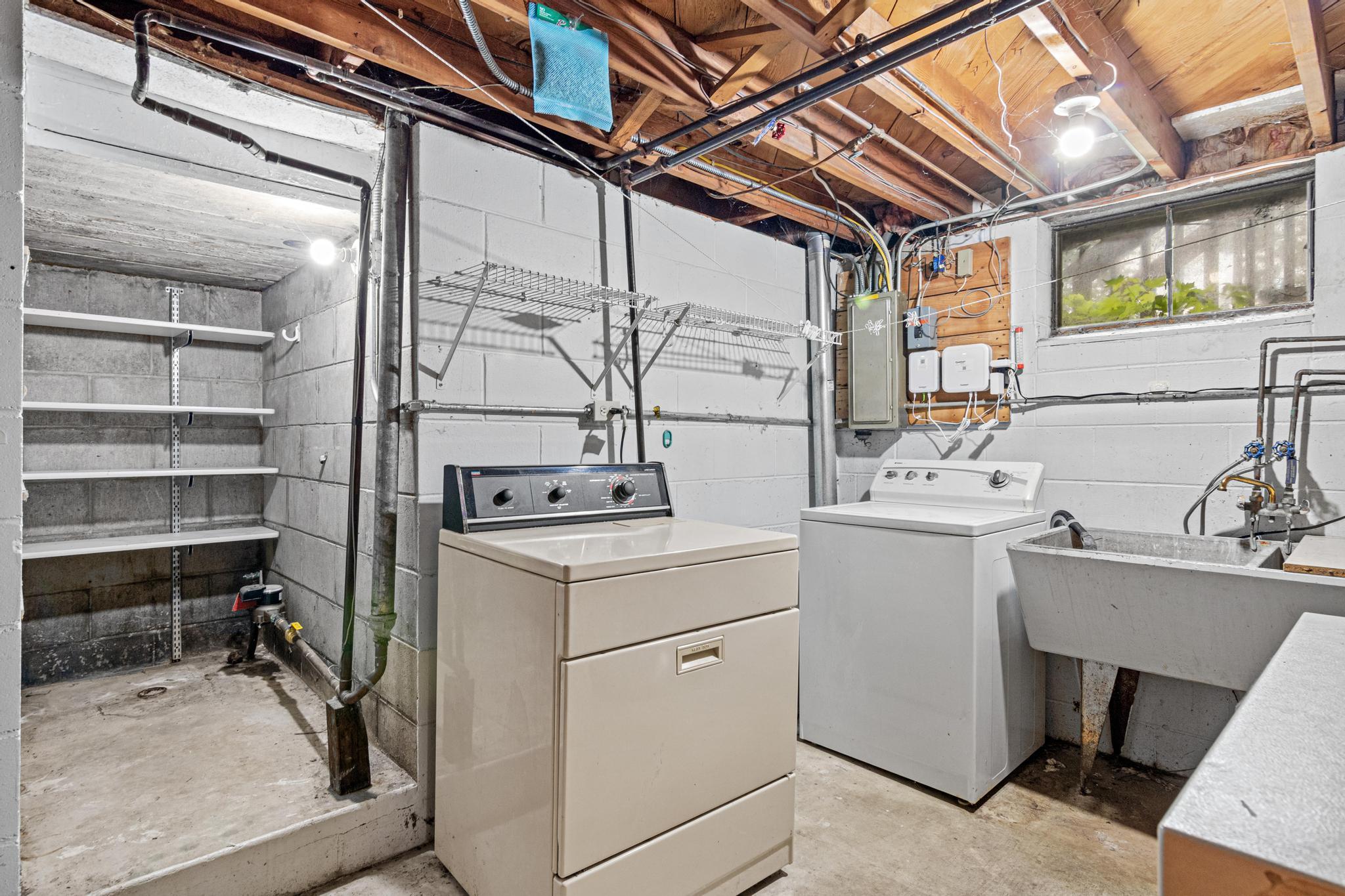 Laundry room and storage galore!