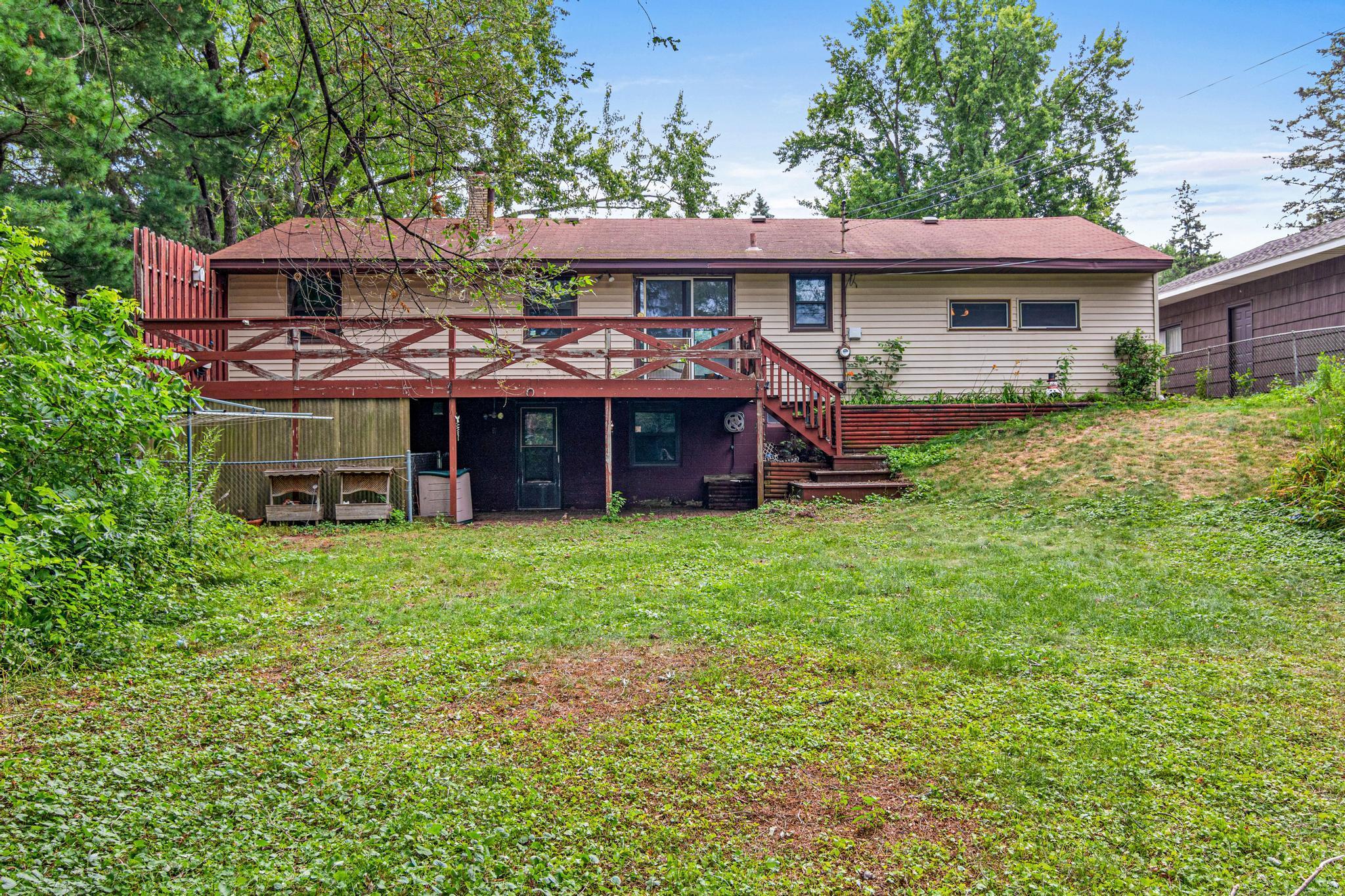 Back of house-huge yard!