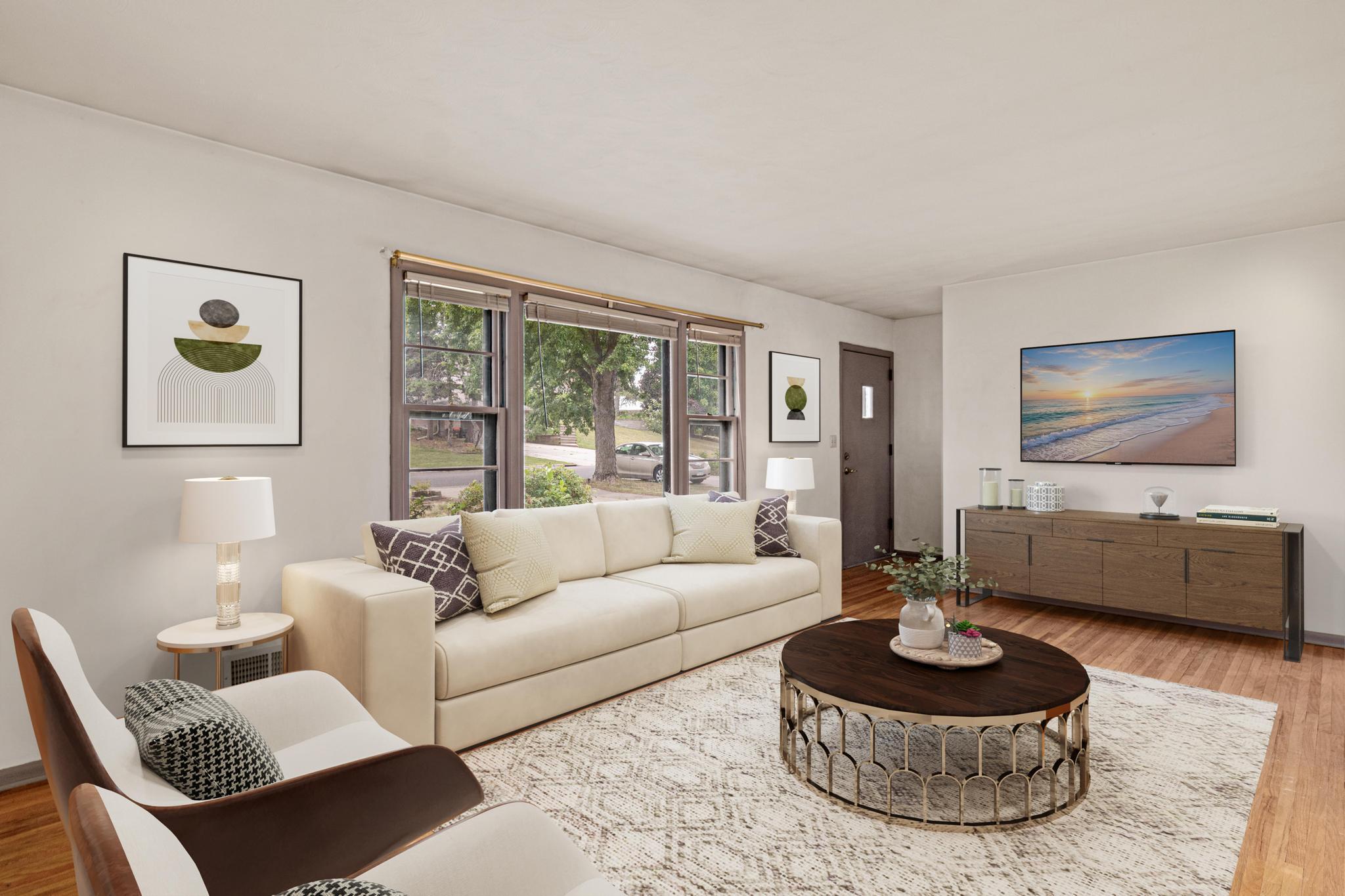 Virtual Staging Living Room