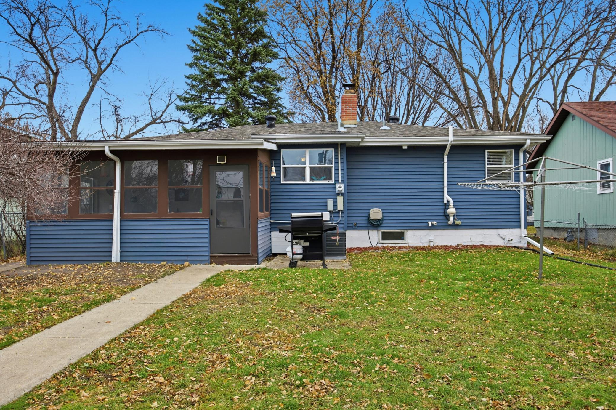 Backyard & 3 Season Porch