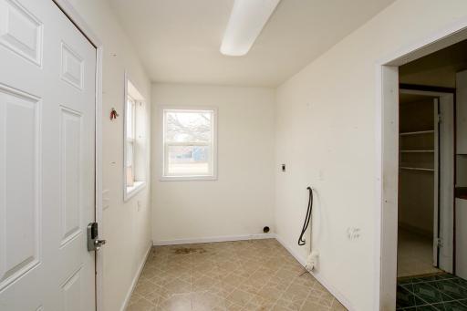 laundry area