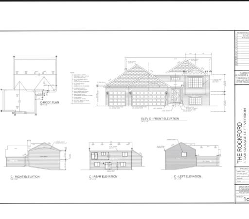 Front Elevation of Current home under construction