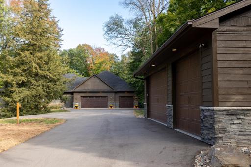 1000 sf detached garage, in addition to the 1800 sf attached garage. Can hold 11+ cars total.