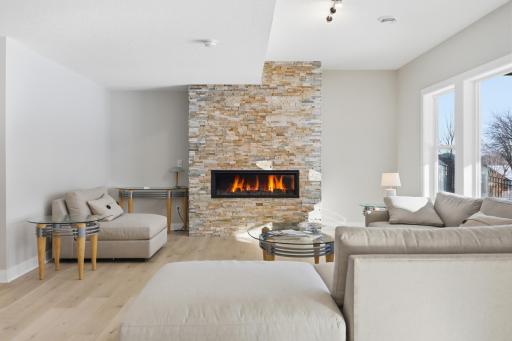 Fully finished lower level