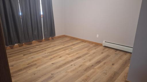 Brand New LVP Flooring just installed in Primary Bedroom!