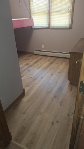 Brand New LVP Flooring just installed in Bedroom #2