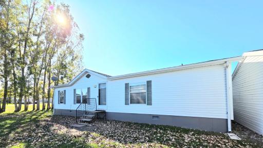 East Side of Property