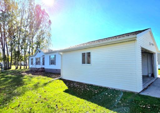 East Side of Property and Garage