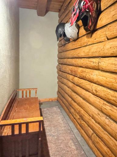 Mudroom between garage & house