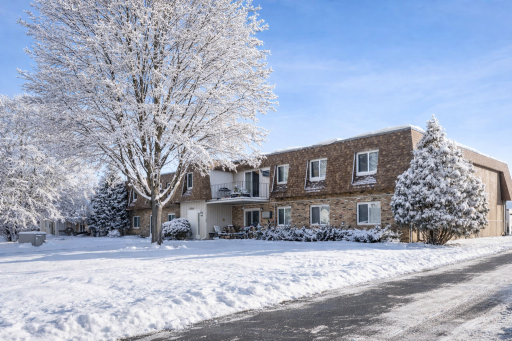 Photo for 2326 20th Avenue S, 9, Fargo, ND 58103 - listing #6801413 Front Exterior - Virtually Enhanced with Snow