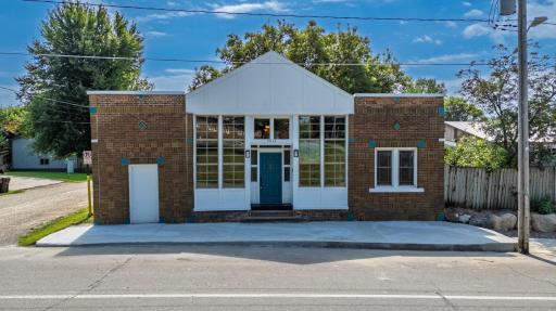 front of building, gorgeous windows allowing tons of natural light