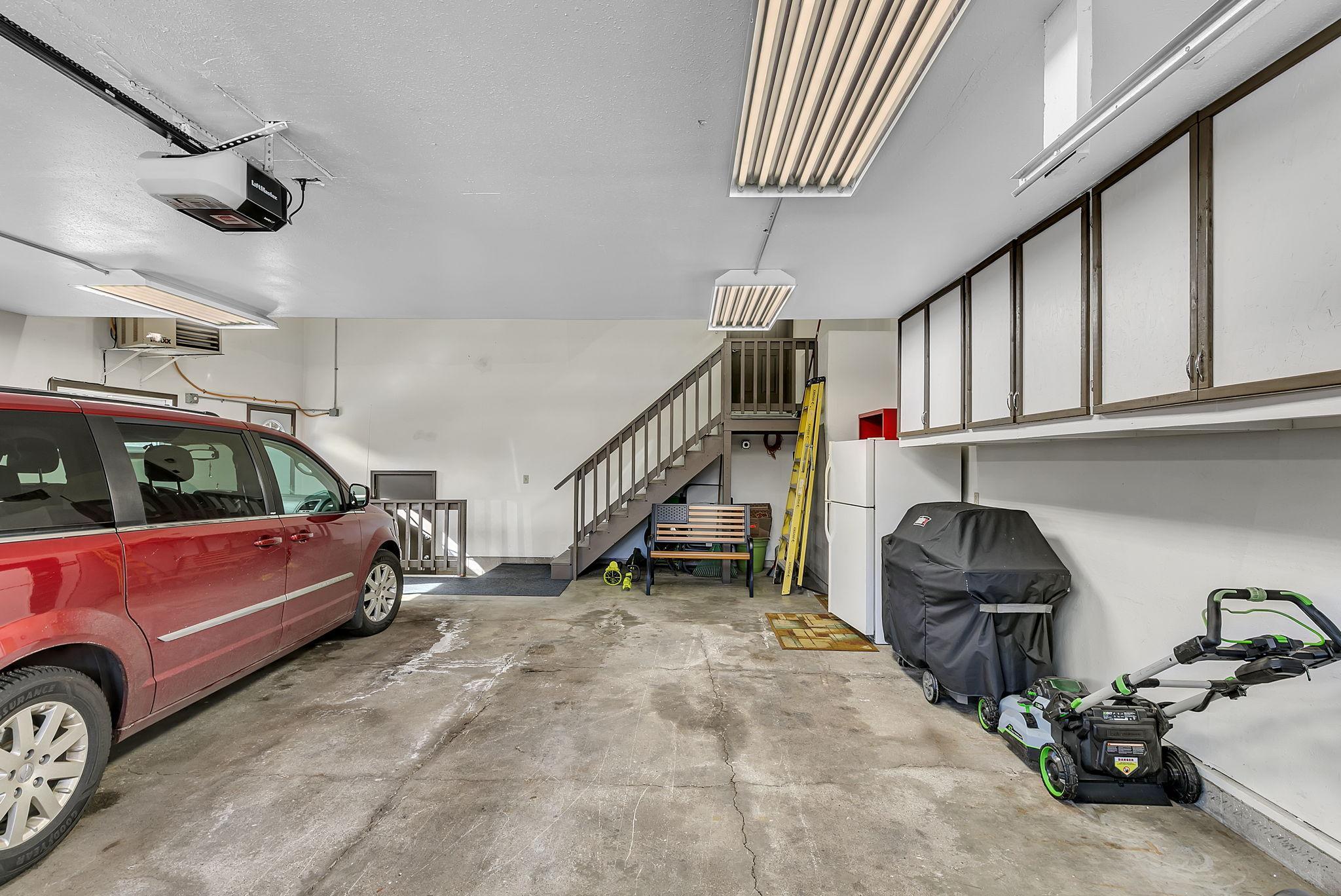 Attached 2-Car Garage & Both Entryways