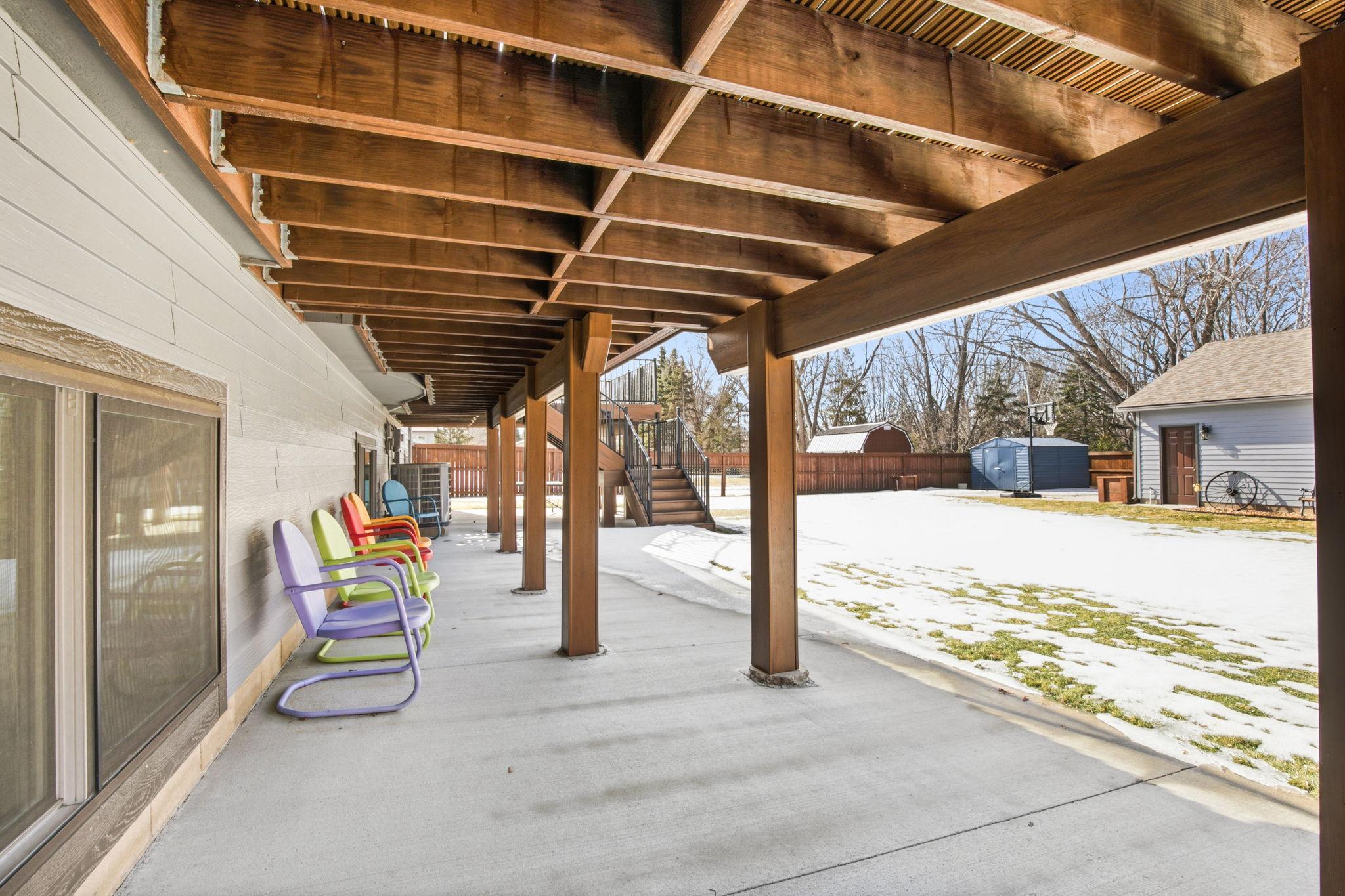 Covered Patio (For the Really Hot Days)