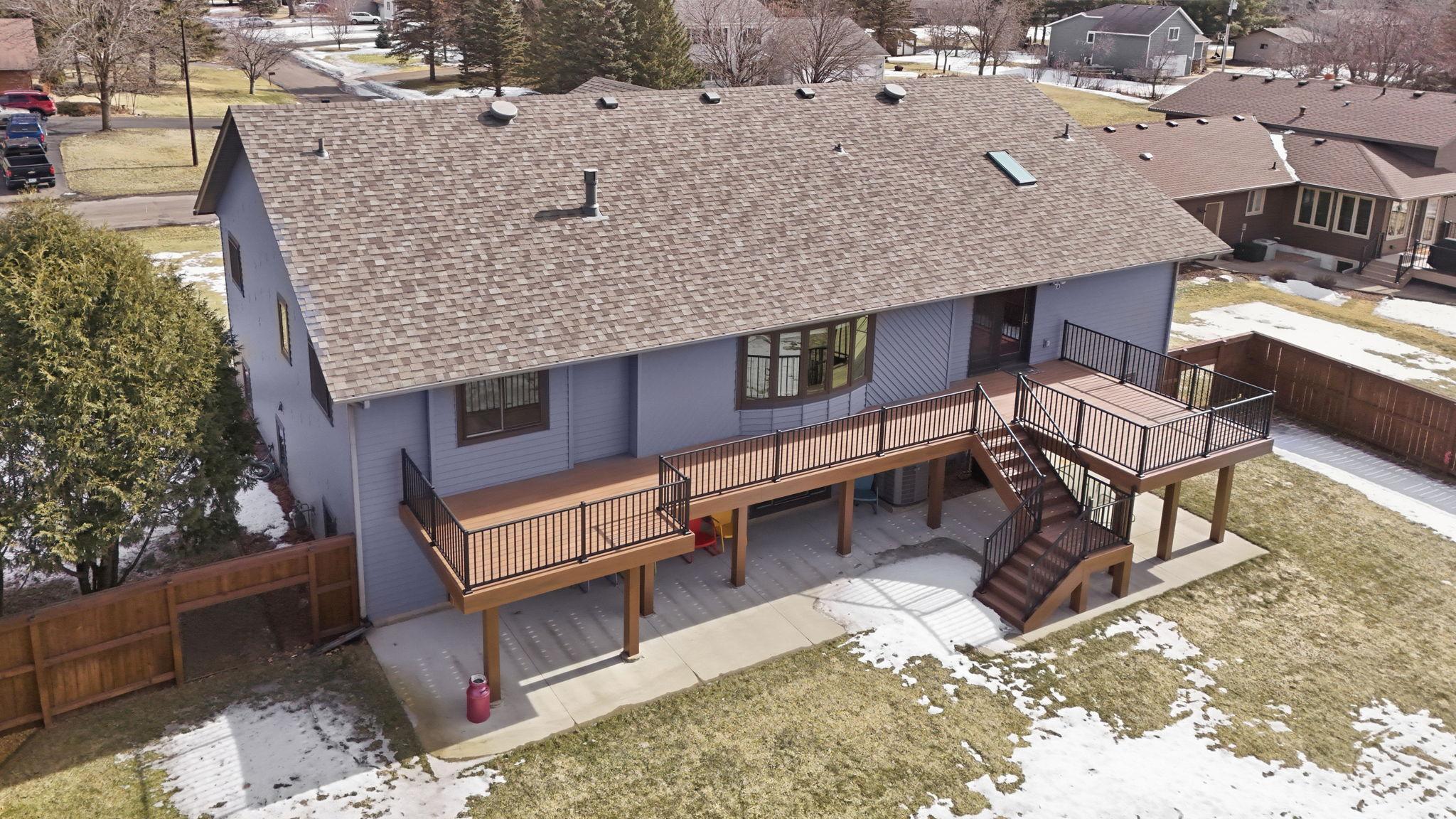 The Deck Built for Entertaining