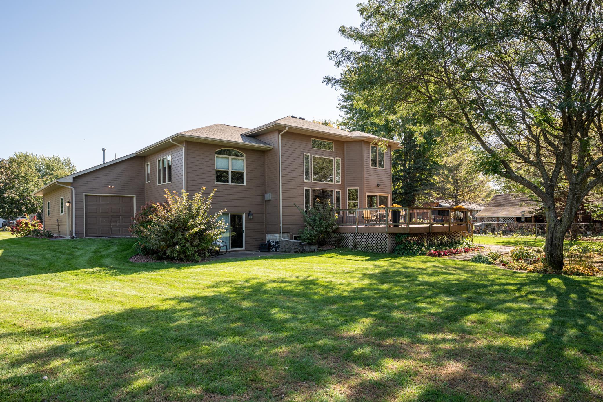 Large yard perfect for hosting gatherings.