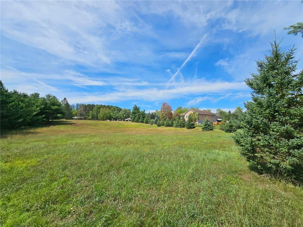 View from the back corner of lot looking toward street and side