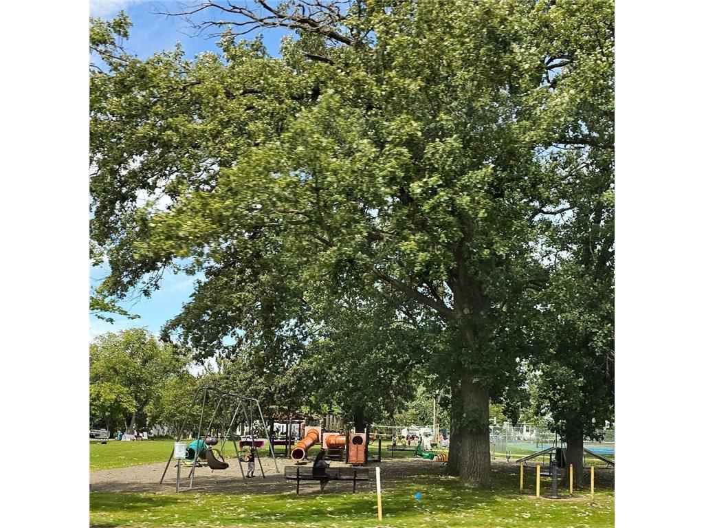 Park minutes away with a large wood Gazebo in the back