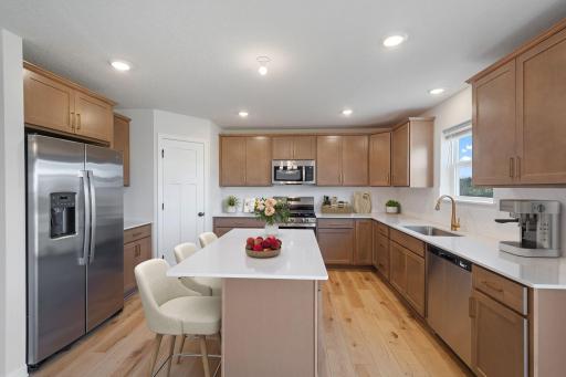 Photo for 11606 16th Circle NE, Saint Michael, MN 55376 - listing #6802462 Kitchen (Photo of similar home - Colors and selections will vary)