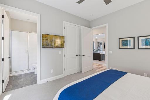 View of Second Bedroom Bathroom Entrance & Hall Entrance