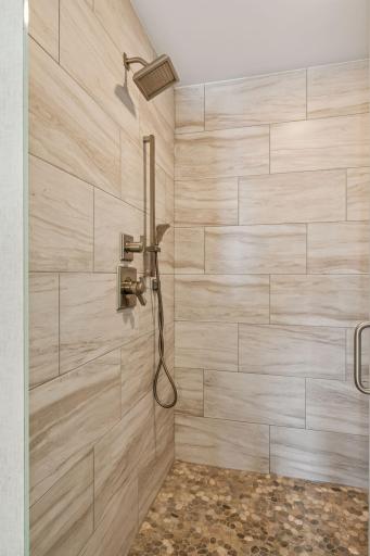Primary Bedroom Bathroom Shower - Double Shower