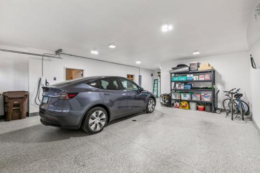 Oversized Heated & Insulated Garage with EV Charger
