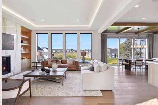 Photo of model home not all finishes may be exact.