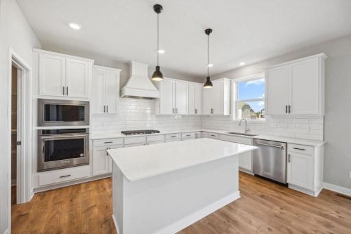 A very impressive kitchen with an equally impressive pantry!