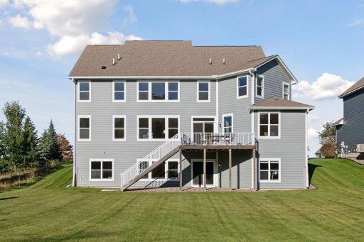The home features an abundance of large windows (that have been professionally cleaned), a big maintenance free deck and irrigation system.
