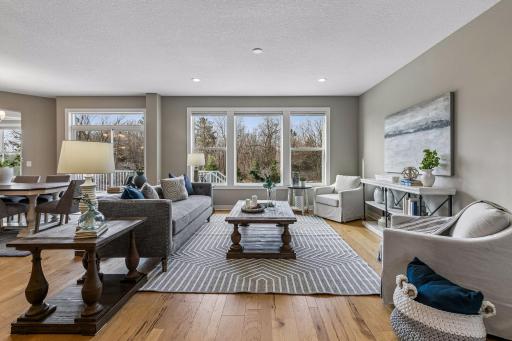 WOW, this floorplan will not disappoint! The large windows allow tons of great natural light to flow through the home. The open floorplan is superb for hosting friends and family.