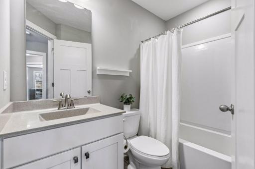 Private full en-suite bathroom attached to bedroom #2.