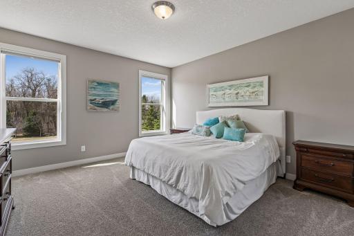 This home offers a bedroom on the main level complete with it's own en-suite 3/4 bathroom and walk in closet.