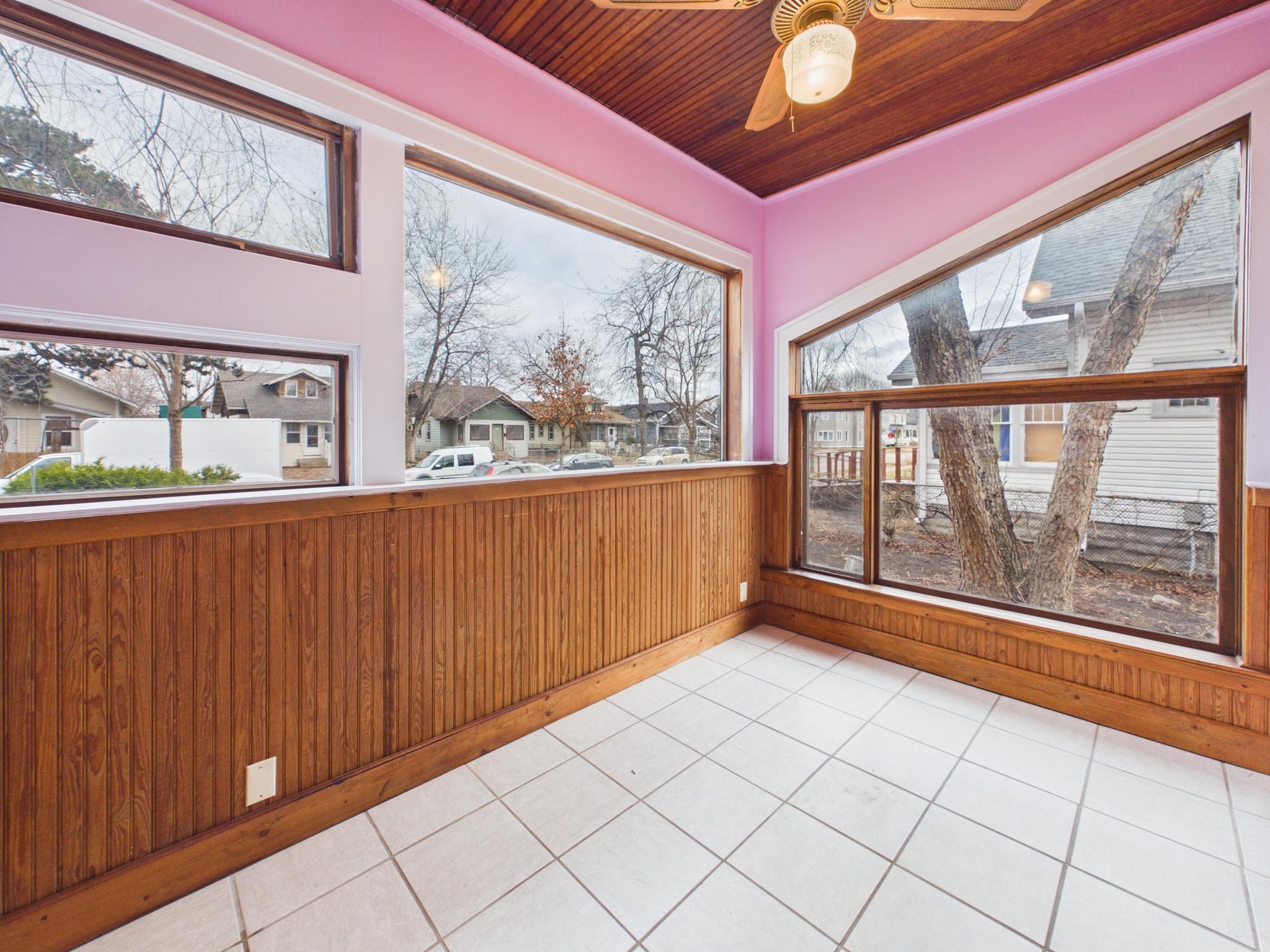 Front sunroom, main floor - 3032 Longfellow Ave., Minneapolis