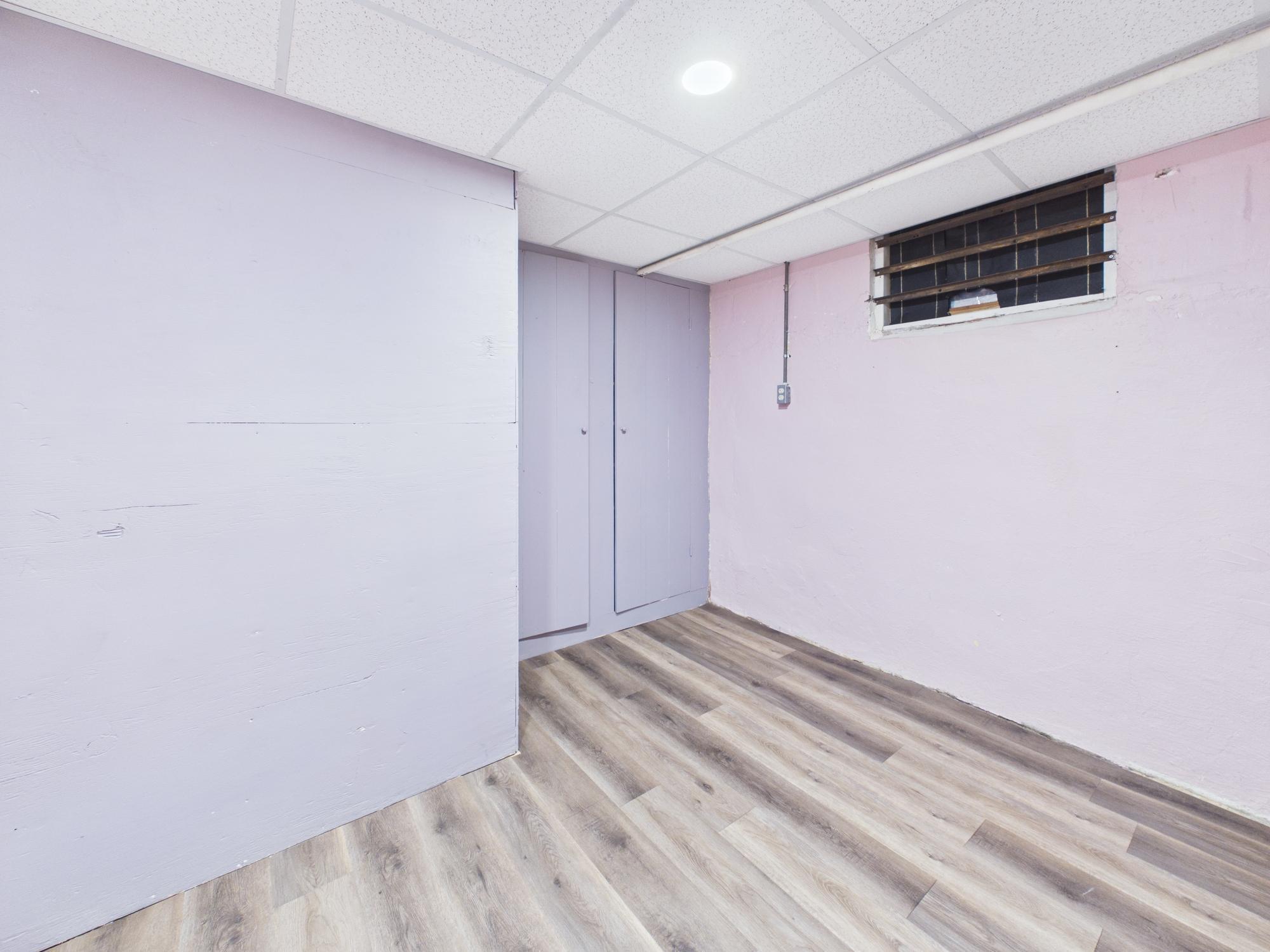 Basement - third room with secure door and window - 3032 Longfellow Ave., Minneapolis