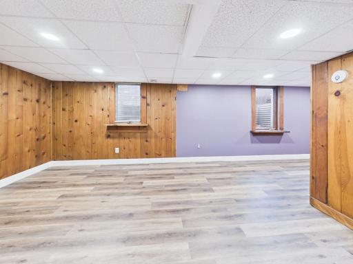 Finished basement - Rec room, office, or second living area - 3032 Longfellow Ave., Minneapolis