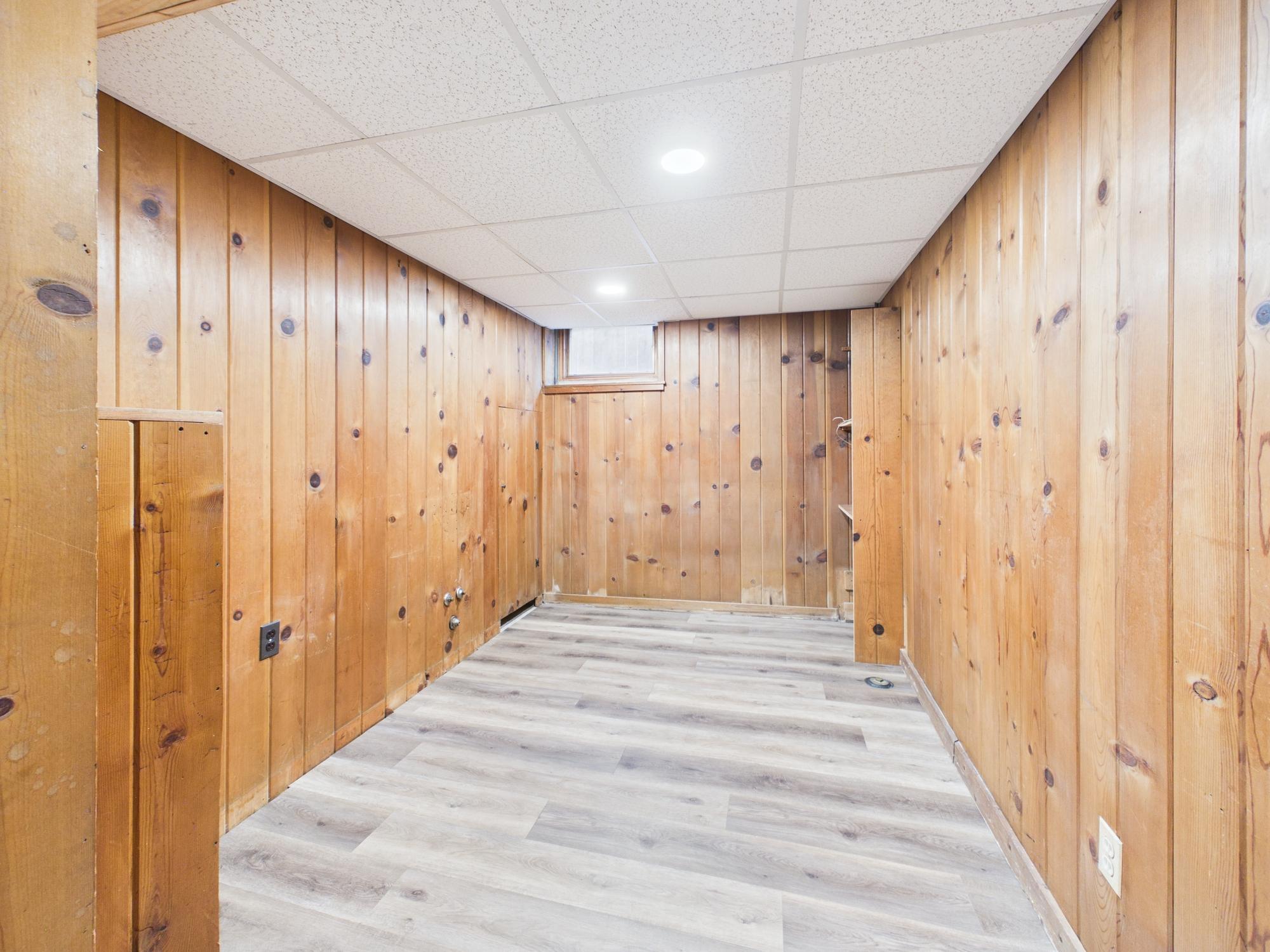 Reverse angle in basement - Bonus area off main space - 3032 Longfellow Ave., Minneapolis