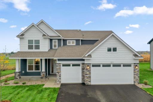 (Actual photo of the home) Home is complete and move in ready!