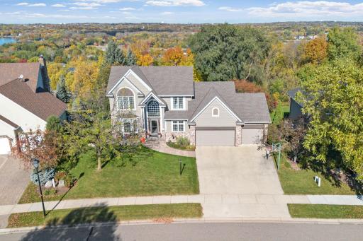 Sitting at the top of an executive neighborhood near Crystal Lake Golf Course this home is a wow.