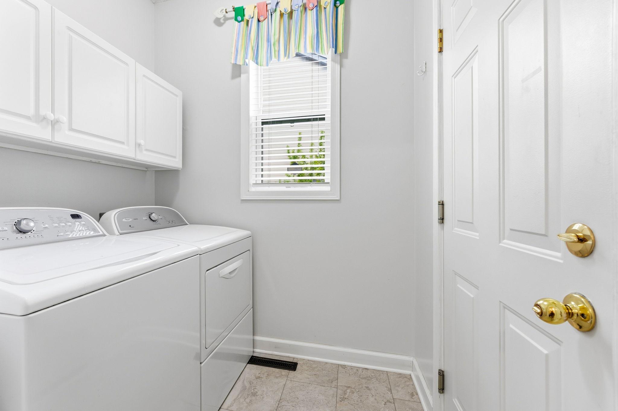 Main-Floor Laundry Room!