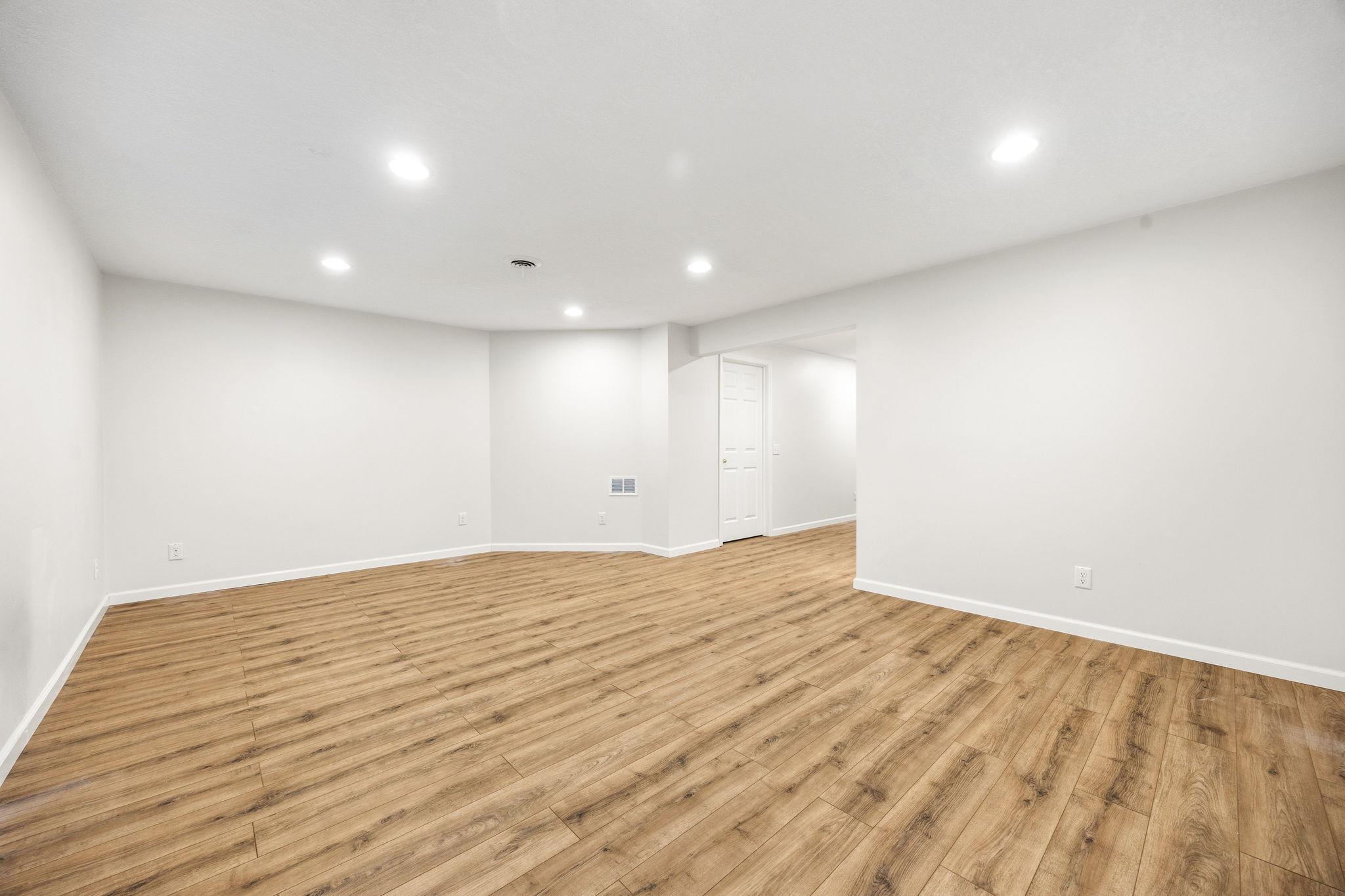 Rec Room Downstairs - This is truly your Canvas to MAKE IT YOUR OWN!
