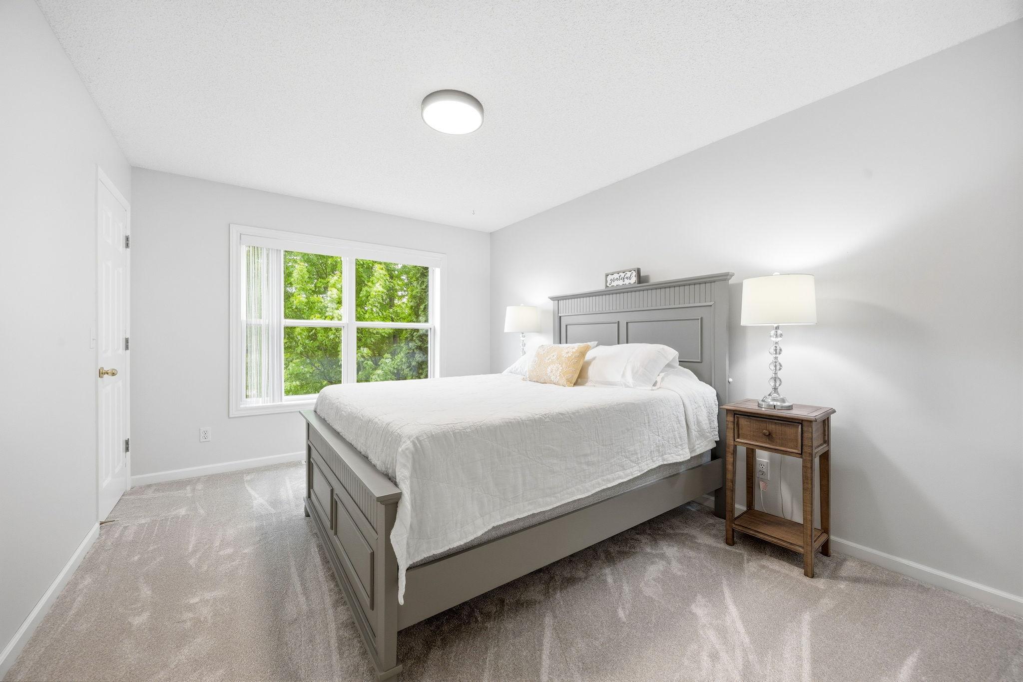Bedroom #2 - WOW! It has a walk-in closet, too.