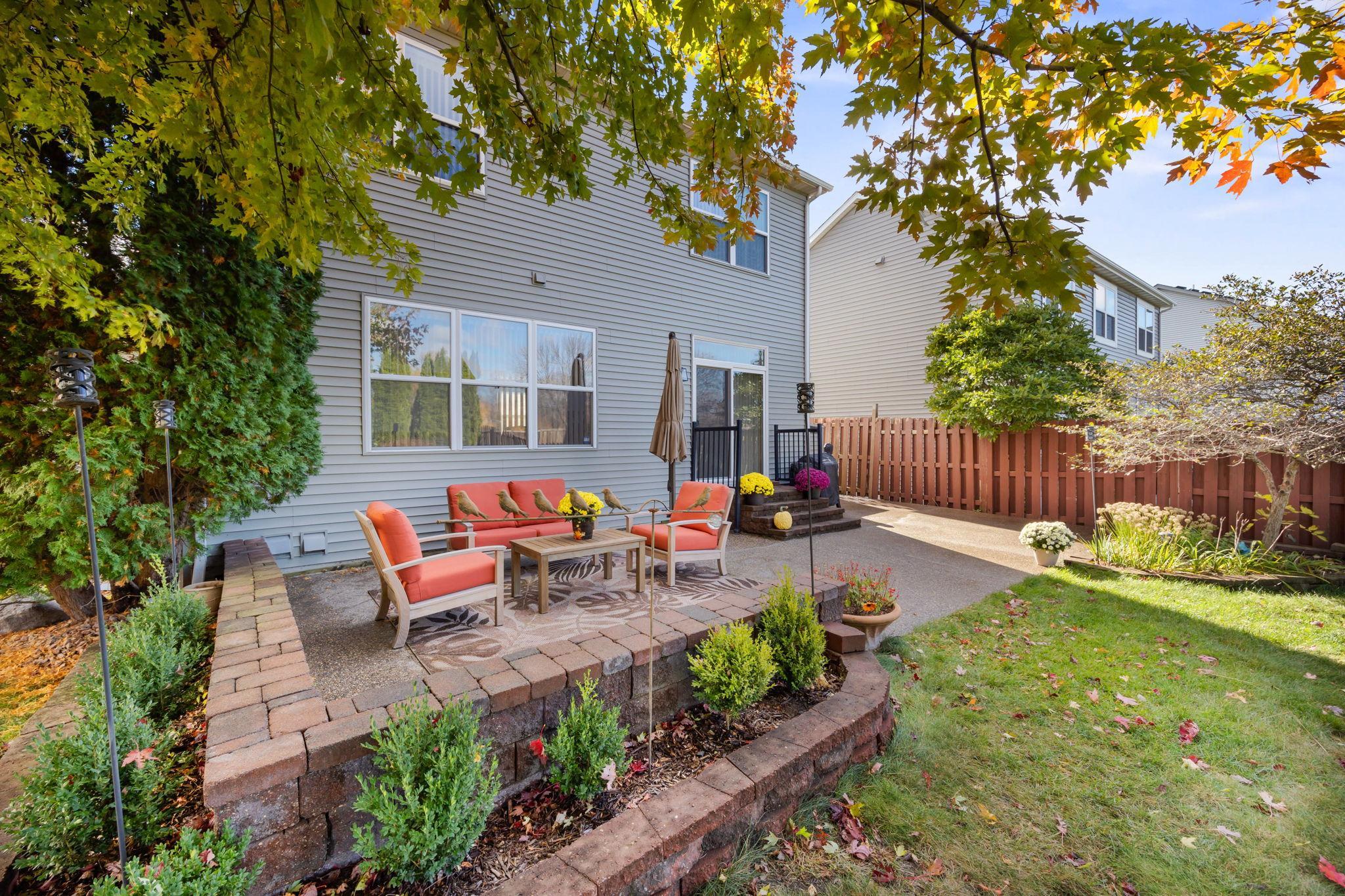 Here's a peak out at the Patio (more later!)
