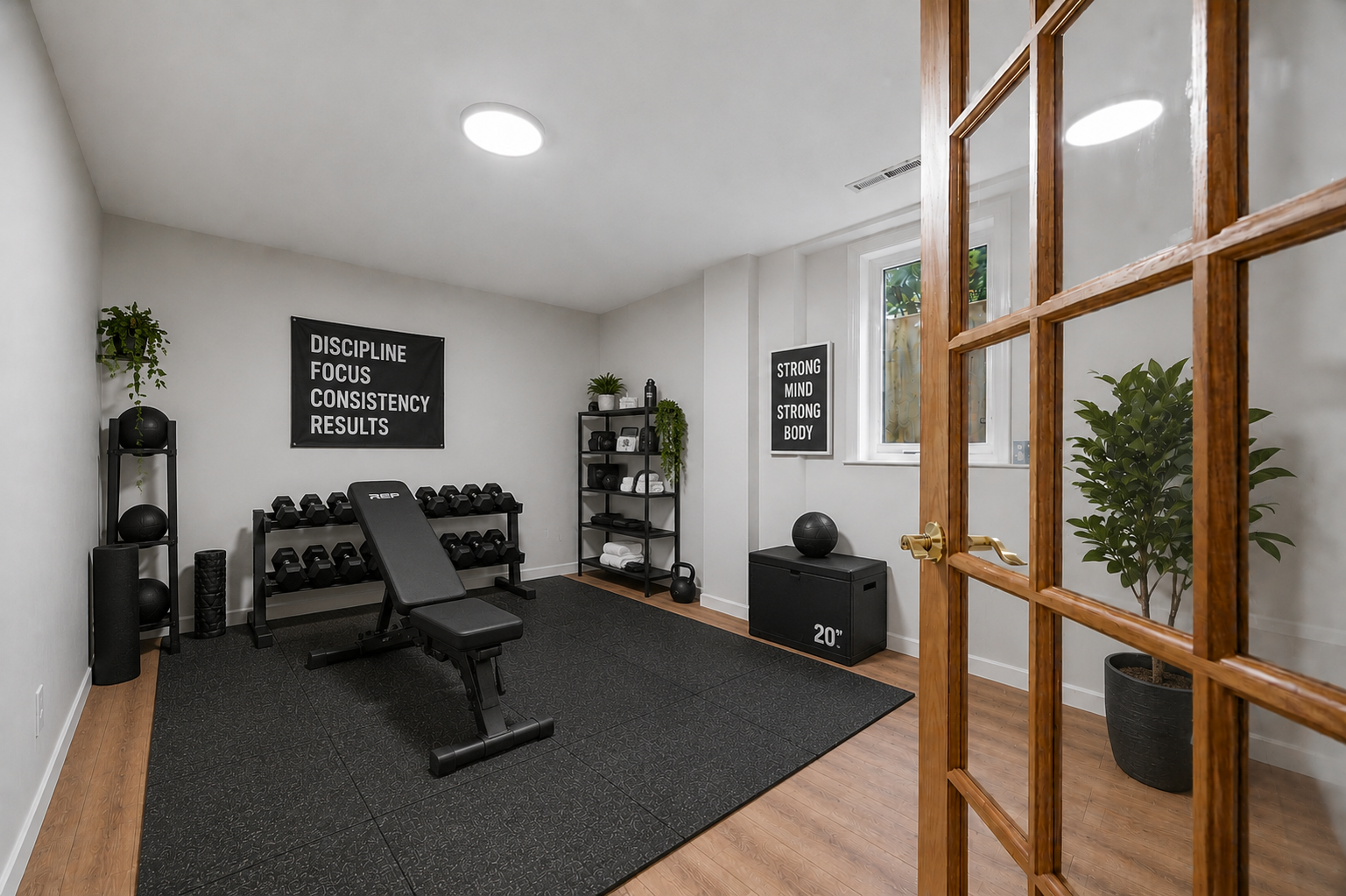 BR #5 - Fantastic Exercise Room! Virtually Staged to show possibilities.
