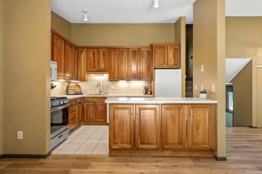 Photo for 1010 Zanzibar Lane N, Plymouth, MN 55447 - listing #6804480 Extra tall kitchen cabinets create so much storage