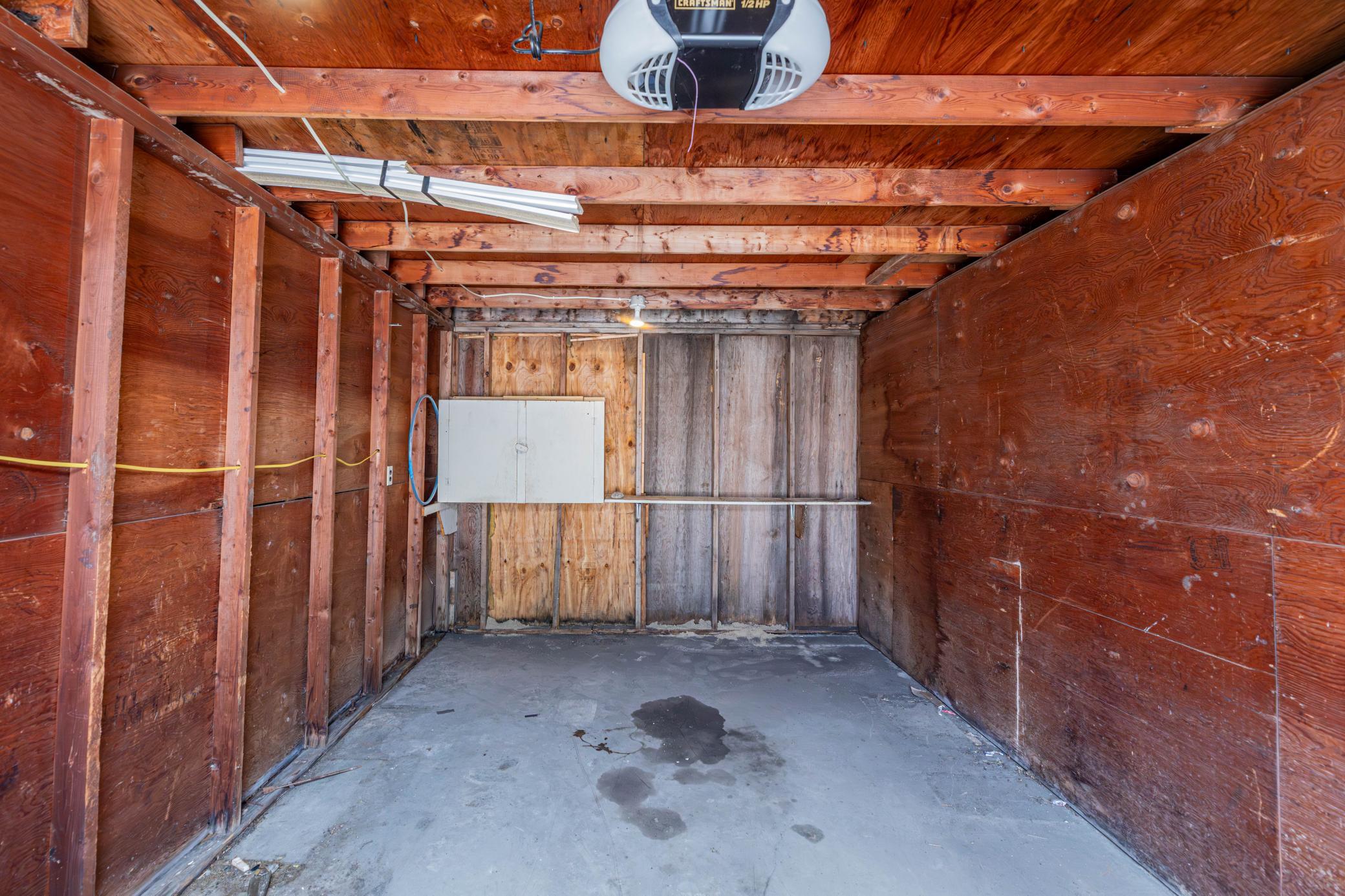 Inside Garage