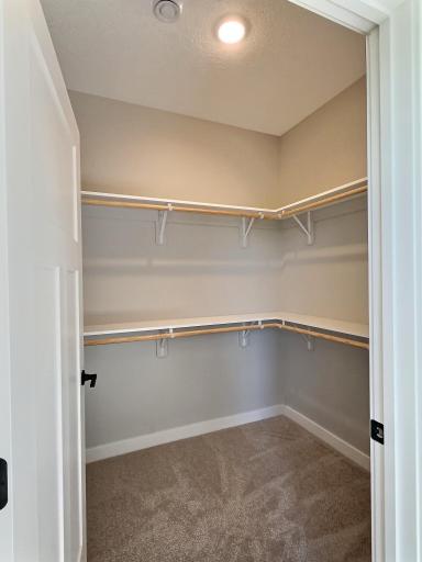 Your walk in closet in the primary bedroom.