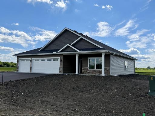 The patio home will be 1723 square feet with 3 bedrooms and 2 baths, additional features includes street side covered porch, concrete patio off the dining area, custom cabinetry, quartz countertops, and luxury vinyl plank flooring.