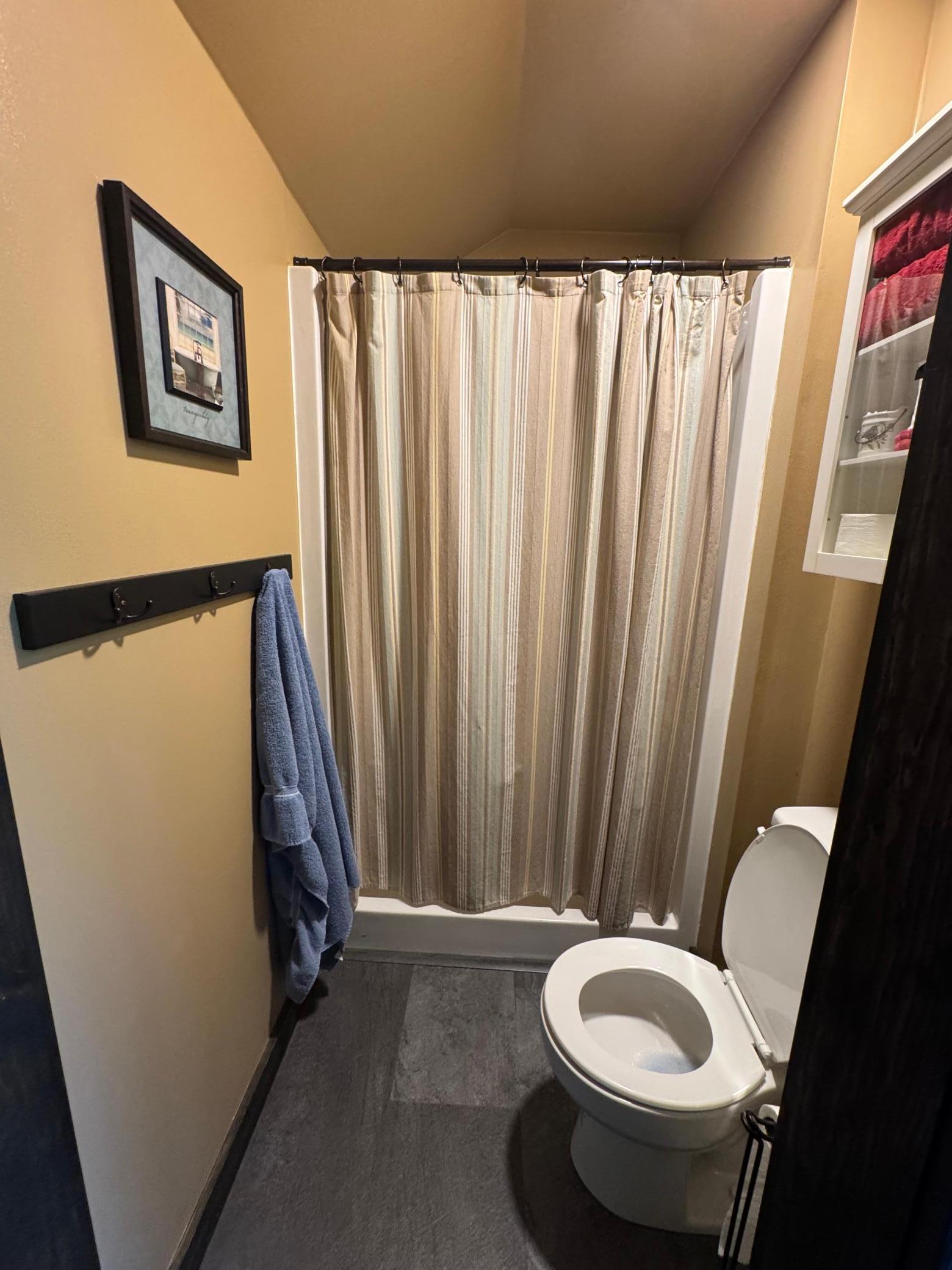 There is even a 3/4 bath in the bunkhouse!