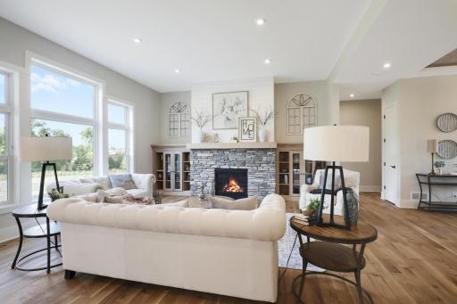 Photos taken from a previously built Dingman home