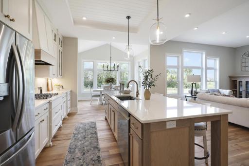 Photos taken from a previously built Dingman home